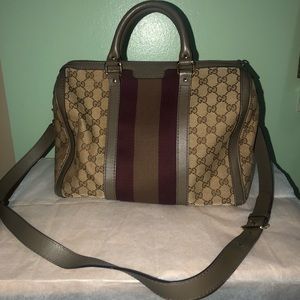 Gucci Top Handle Duffle Bag